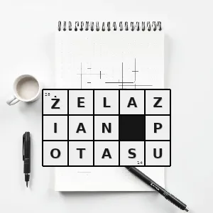 Rozwiązanie krzyżówki: nieorganiczny związek chemiczny sól potasowa kwasu żelazowego nieistniejącego w stanie wolnym - żelazian potasu | hasła, synonimy i podpowiedzi Hasło krzyżówkowe nieorganiczny związek chemiczny sól potasowa kwasu żelazowego nieistniejącego w stanie wolnym - żelazian potasu – rozwiązanie, synonimy, podpowiedzi i definicje krzyżówkowe